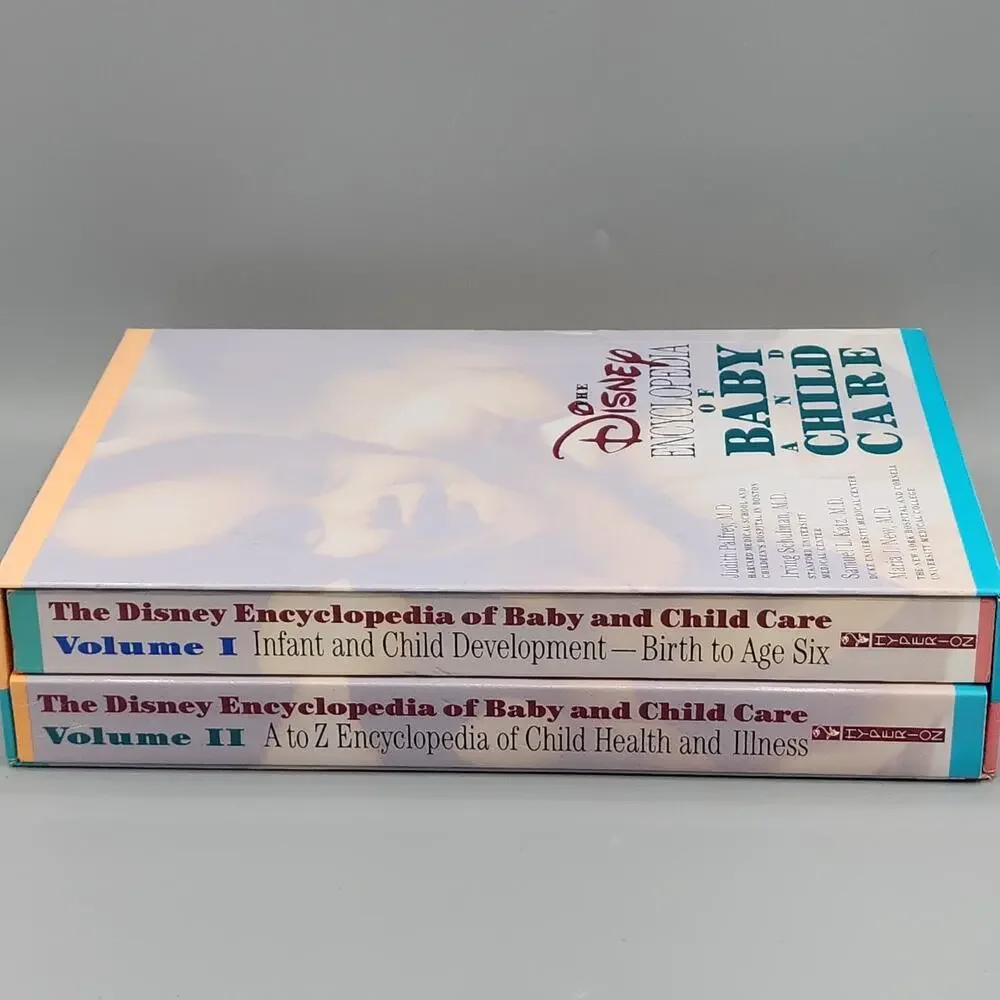 The Disney Encyclopedia of Baby & Child Care, 2 Volume Set & Slipcase Parenting